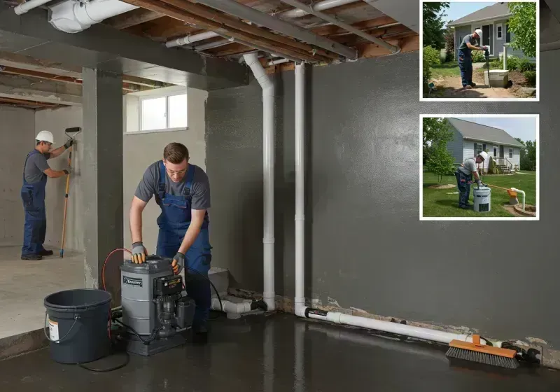 Basement Waterproofing and Flood Prevention process in South Oroville, CA